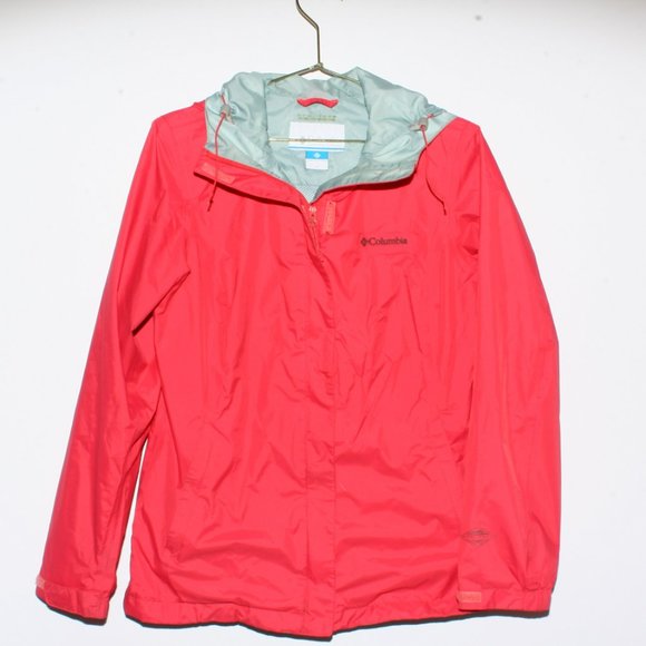 Bright Red Columbia Lightweight Shell. Super Good Condition - Picture 1 of 6